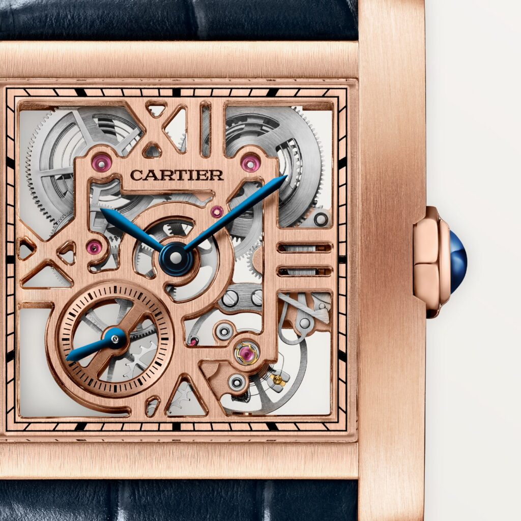 Tank Francaise skeleton watch WHTA0027