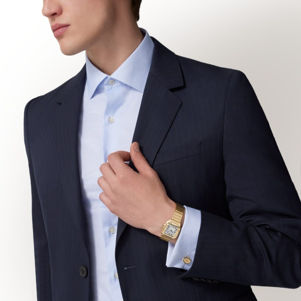 Santos de Cartier watch WGSA0107