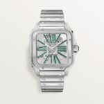 Santos de Cartier skeleton watch WHSA0028
