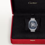 Santos de Cartier skeleton watch WHSA0026