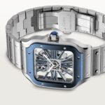 Santos de Cartier skeleton watch WHSA0026