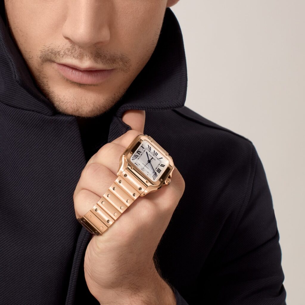 Santos de Cartier watch WGSA0007