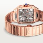 Santos de Cartier skeleton watch WHSA0016