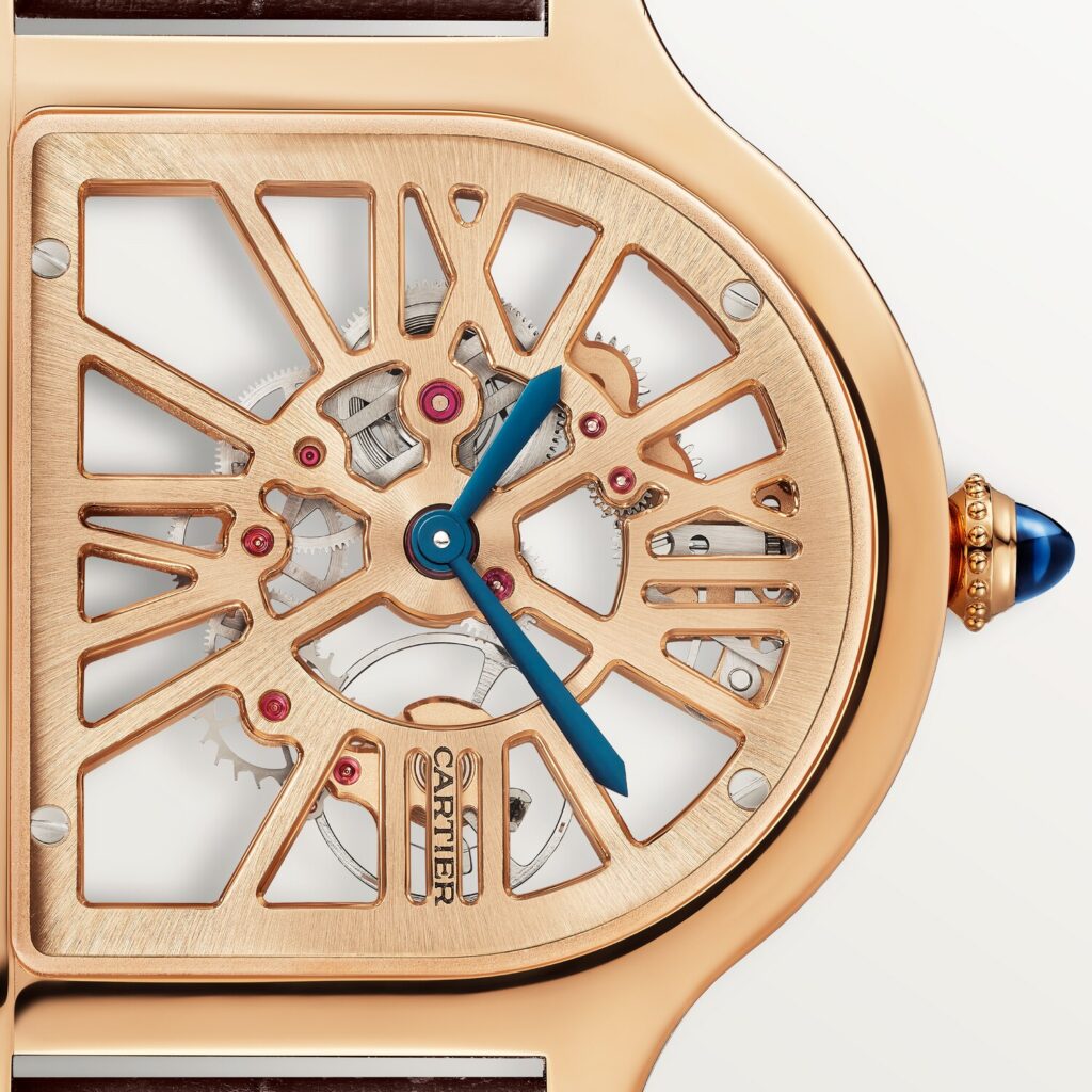 Cloche de Cartier skeleton watch WHCC0002