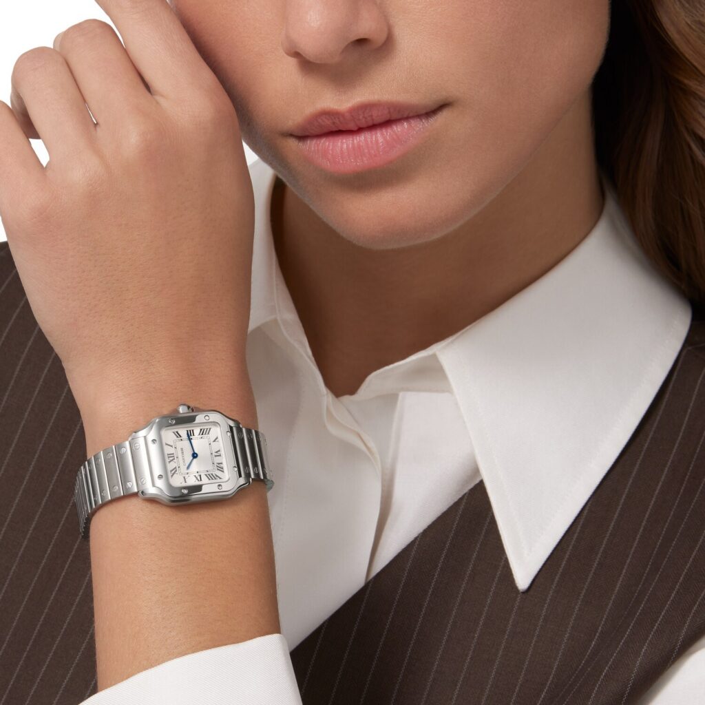 Santos de Cartier watch WSSA0082