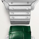 Santos de Cartier skeleton watch WHSA0028