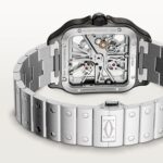 Santos de Cartier skeleton watch WHSA0027