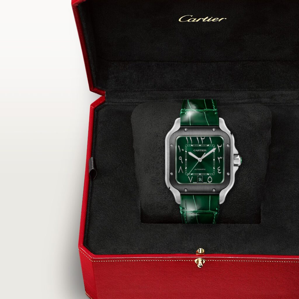 Santos de Cartier watch WSSA0055
