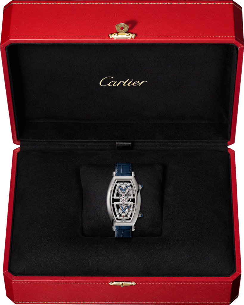 Tonneau skeleton watch WHTN0012