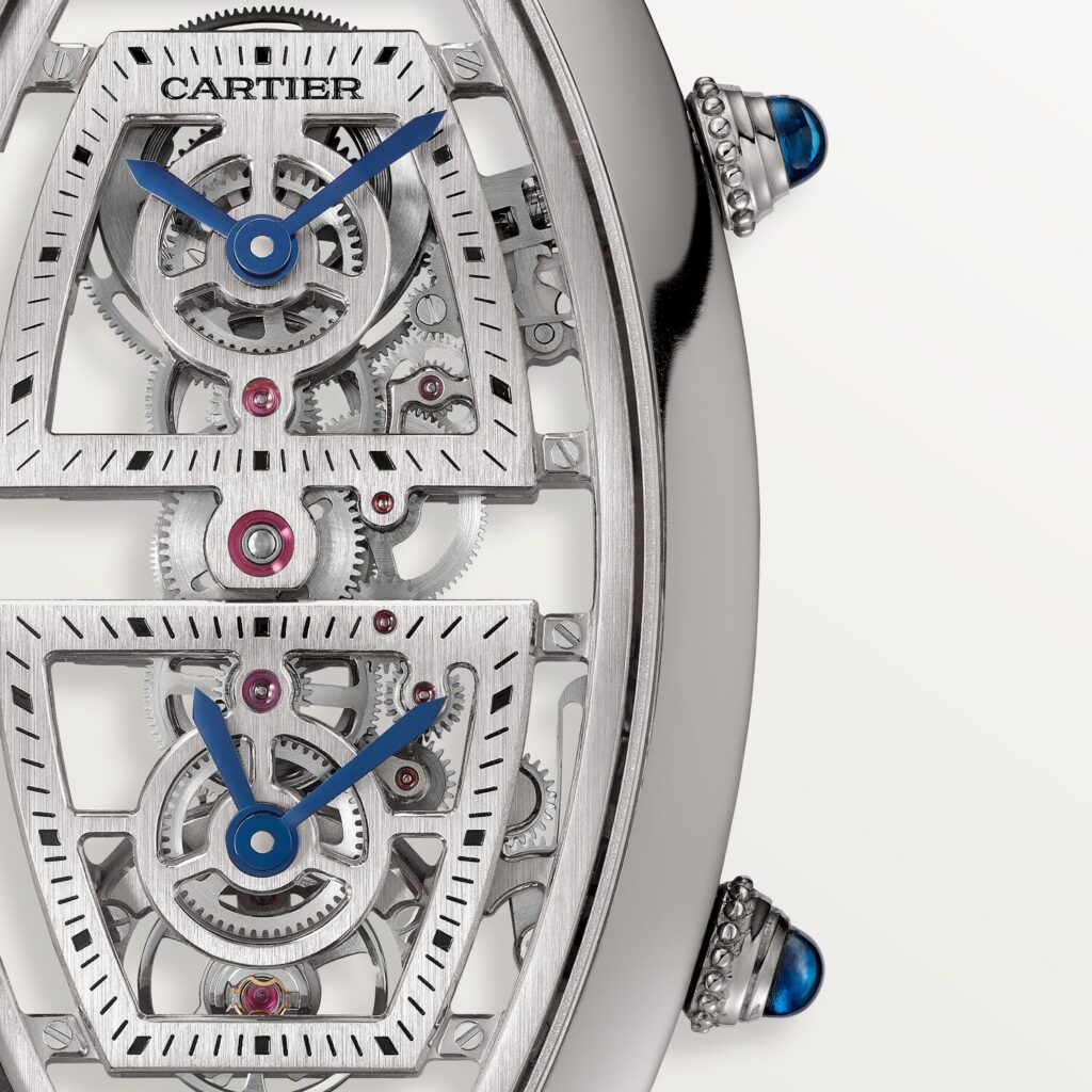 Tonneau skeleton watch WHTN0012