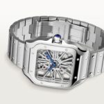 Santos de Cartier skeleton watch WHSA0015