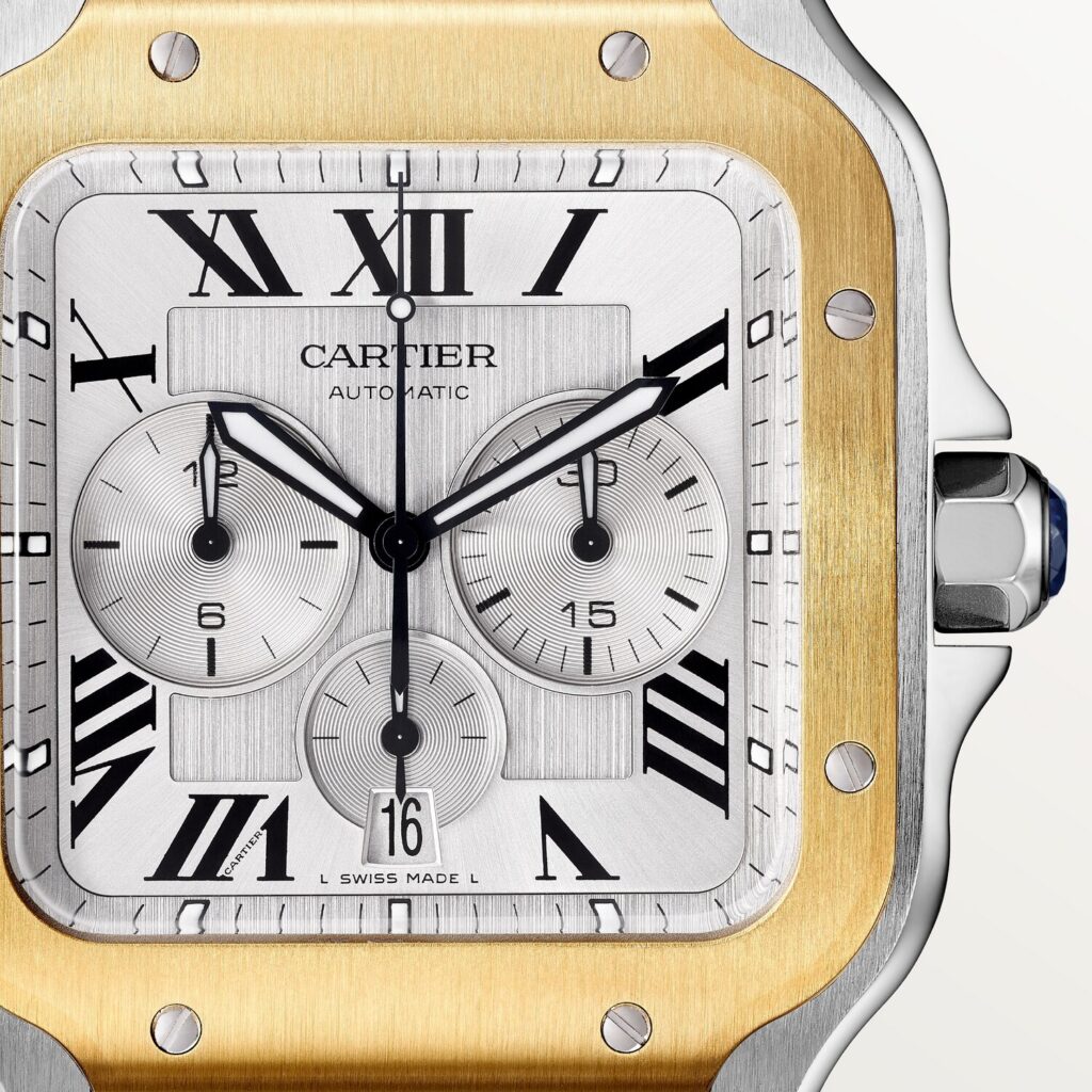 Santos de Cartier Chronograph watch W2SA0008