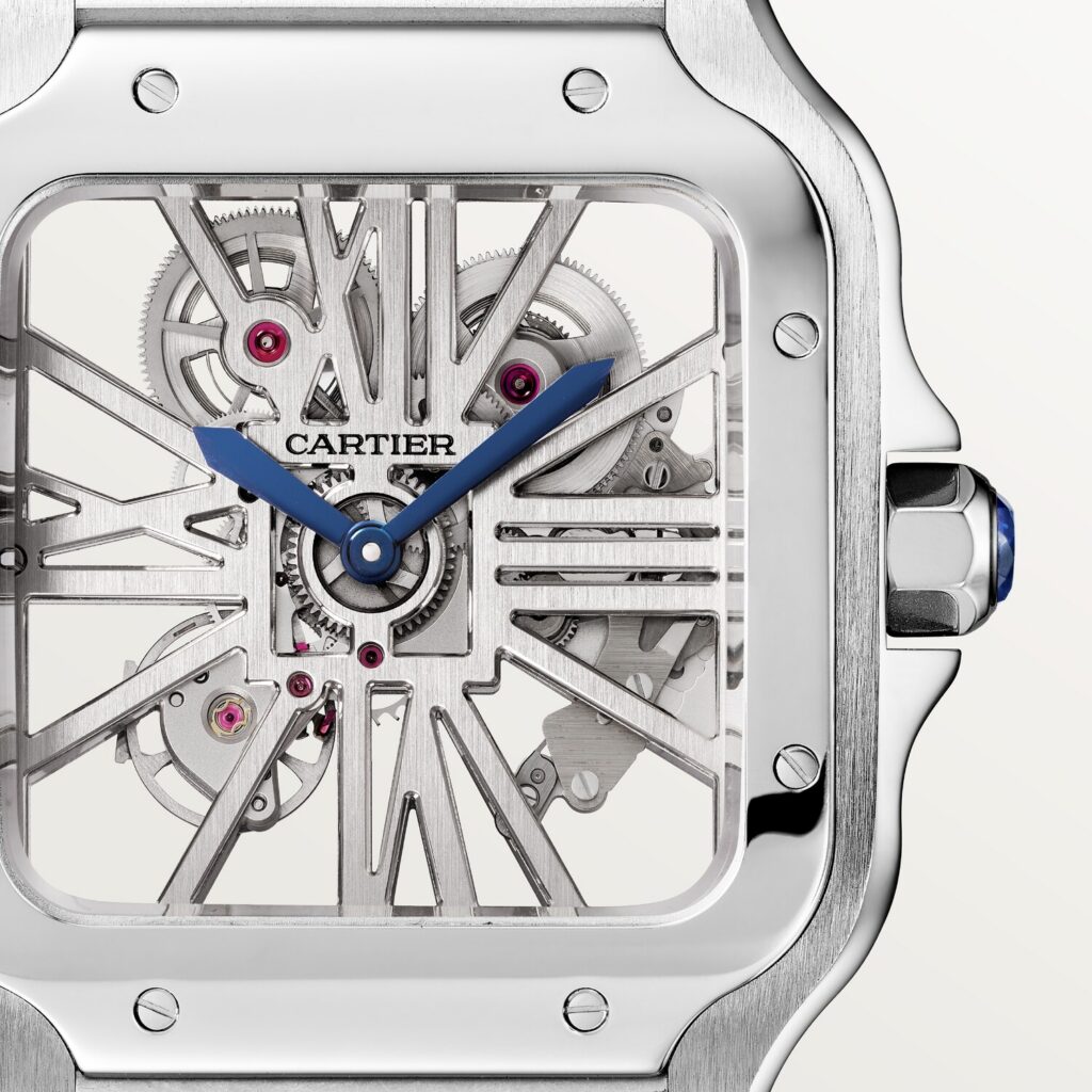 Santos de Cartier Skeleton watch WHSA0014