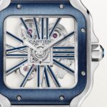 Santos de Cartier skeleton watch WHSA0026