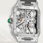 Santos de Cartier skeleton watch WHSA0028