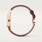 Santos-Dumont skeleton watch equipped with a micro-rotor WHSA0030