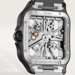 Santos de Cartier skeleton watch WHSA0027