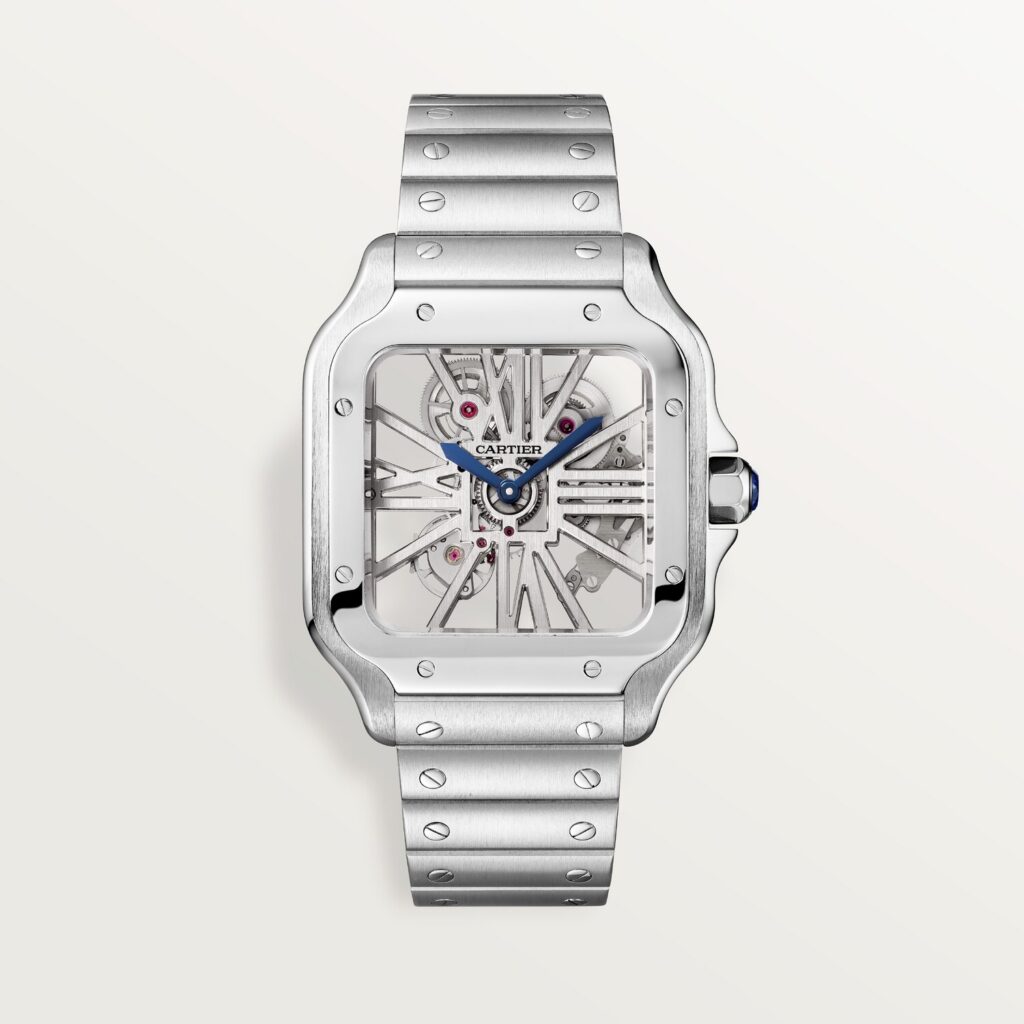 Santos de Cartier Skeleton watch WHSA0014
