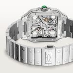 Santos de Cartier skeleton watch WHSA0028