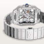 Santos de Cartier skeleton watch WHSA0026
