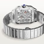 Santos de Cartier skeleton watch WHSA0015