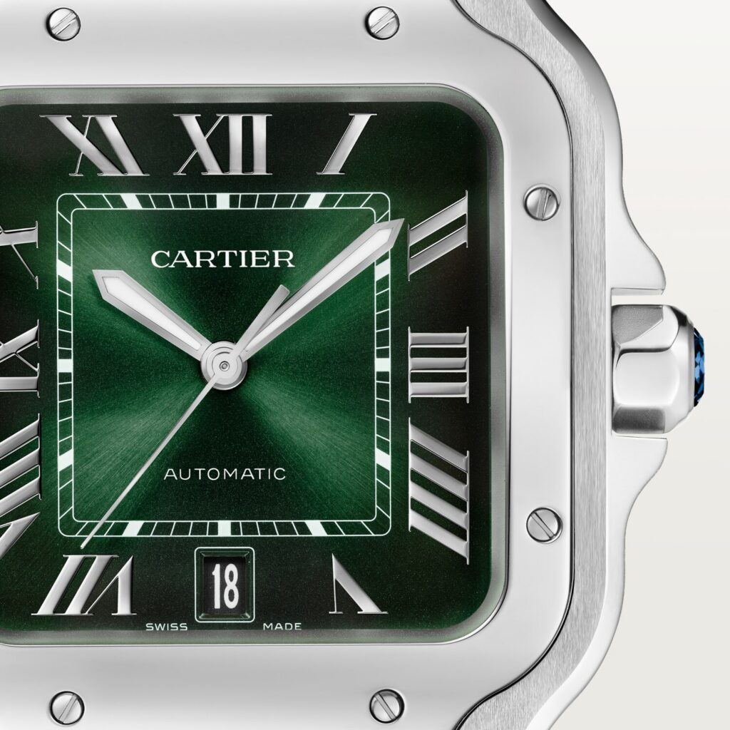 Santos de Cartier watch WSSA0095