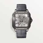 Santos de Cartier skeleton watch WHSA0009