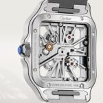 Santos de Cartier skeleton watch WHSA0026