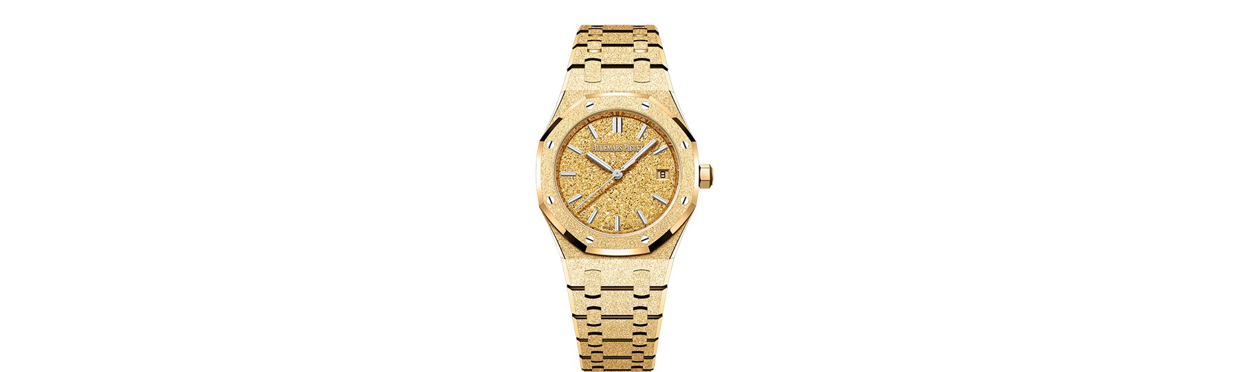 Audemars Piguet Royal Oak Frosted Gold Selfwinding Ref. 77450BA.GG.1361BA.01