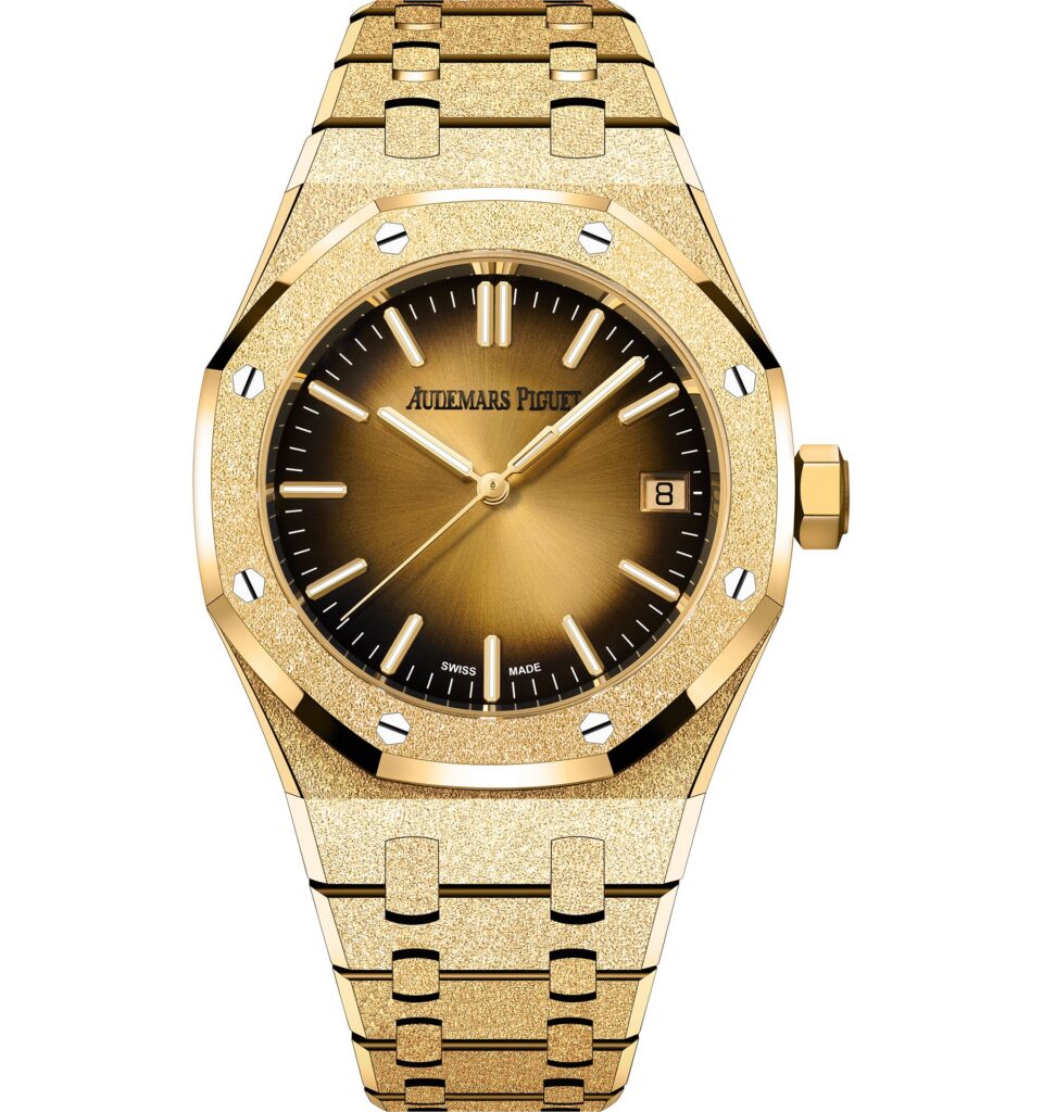 Audemars Piguet Royal Oak Frosted Gold Selfwinding Ref. 15550BA.GG.1356BA.01