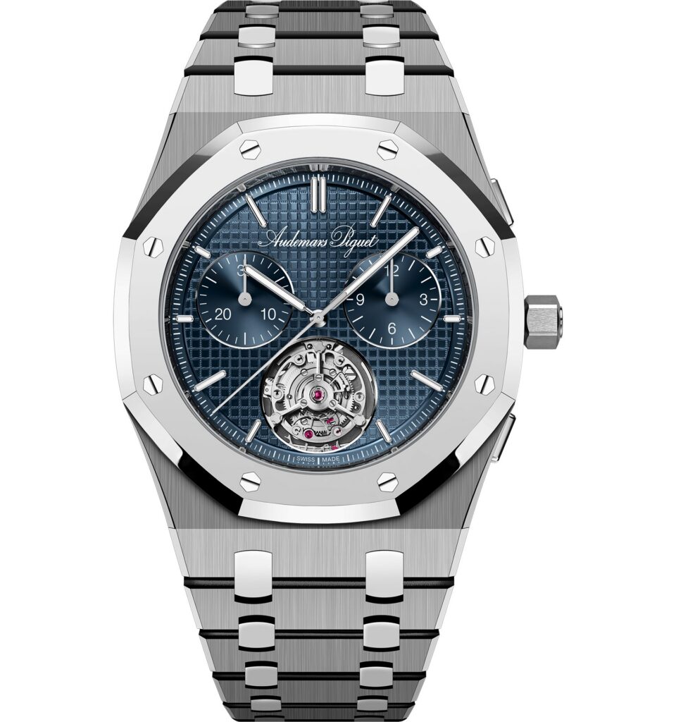 Audemars Piguet Royal Oak “Jumbo” Extra-Thin Selfwinding Flying Tourbillon Chronograph (RD#5) “150th Anniversary” Ref. 26545XT.OO.1240XT.01