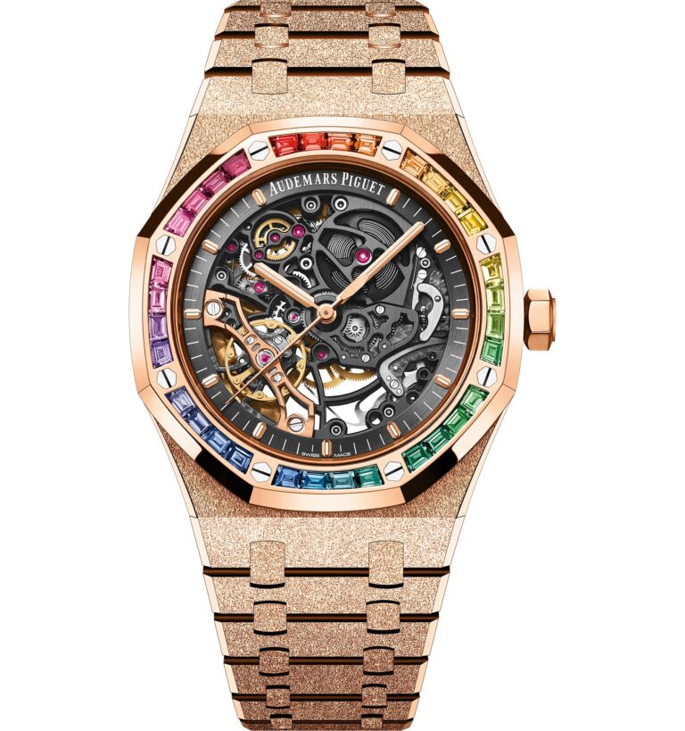 Audemars Piguet Royal Oak Frosted Gold Double Balance Wheel Openworked Ref. 15412OR.YG.1224OR.01-B