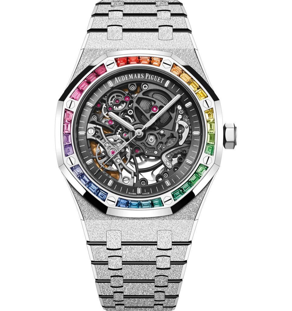 Audemars Piguet Royal Oak Frosted Gold Double Balance Wheel Openworked Ref. 15412BC.YG.1224BC.03-B