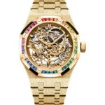 Audemars Piguet Royal Oak Frosted Gold Double Balance Wheel Openworked Ref. 15468BA.YG.1259BA.01-B